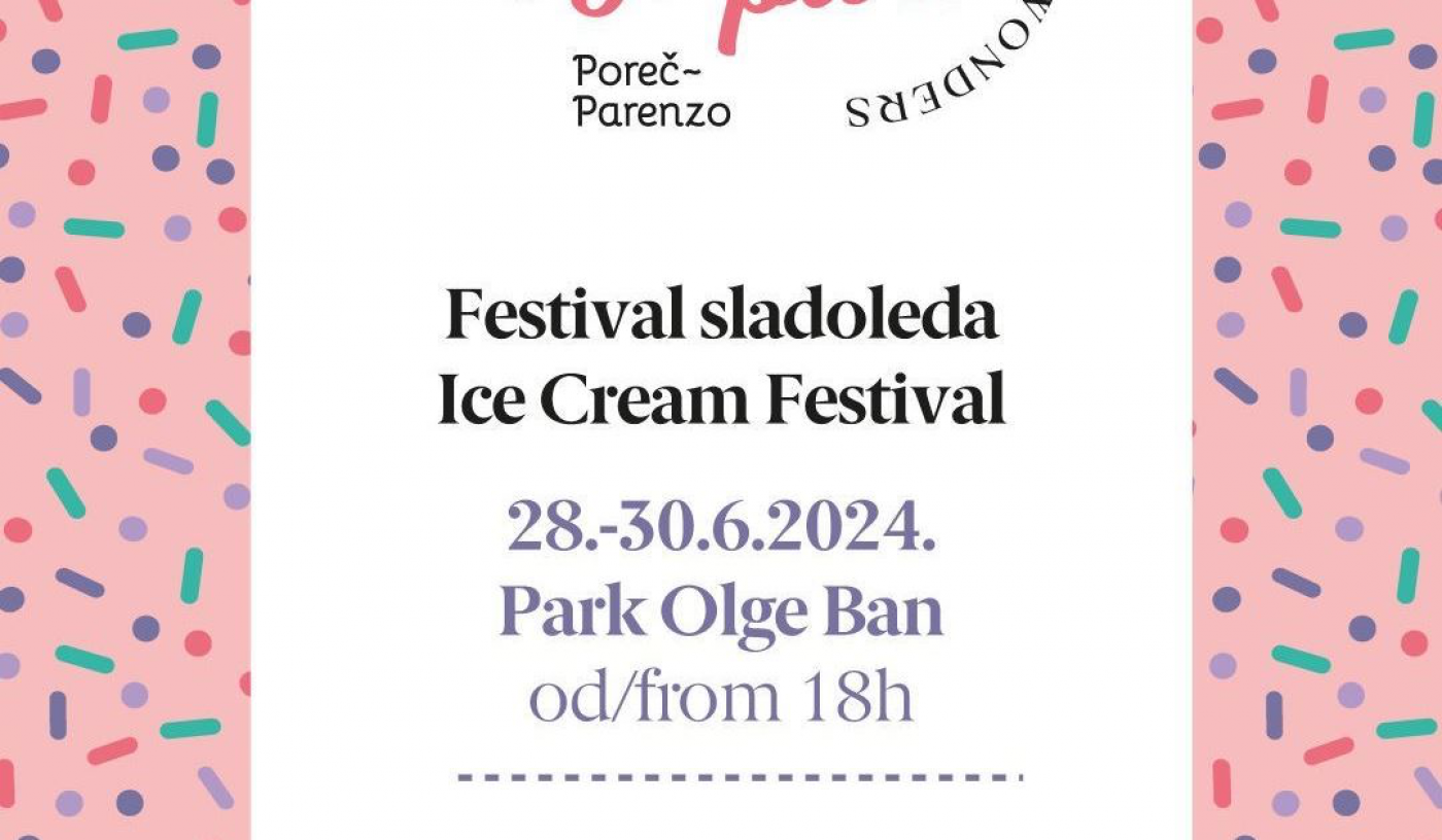 Privremena prometna regulacija za vrijeme trajanja Gelato Parka festivala sladoleda u Parku Olge Ban