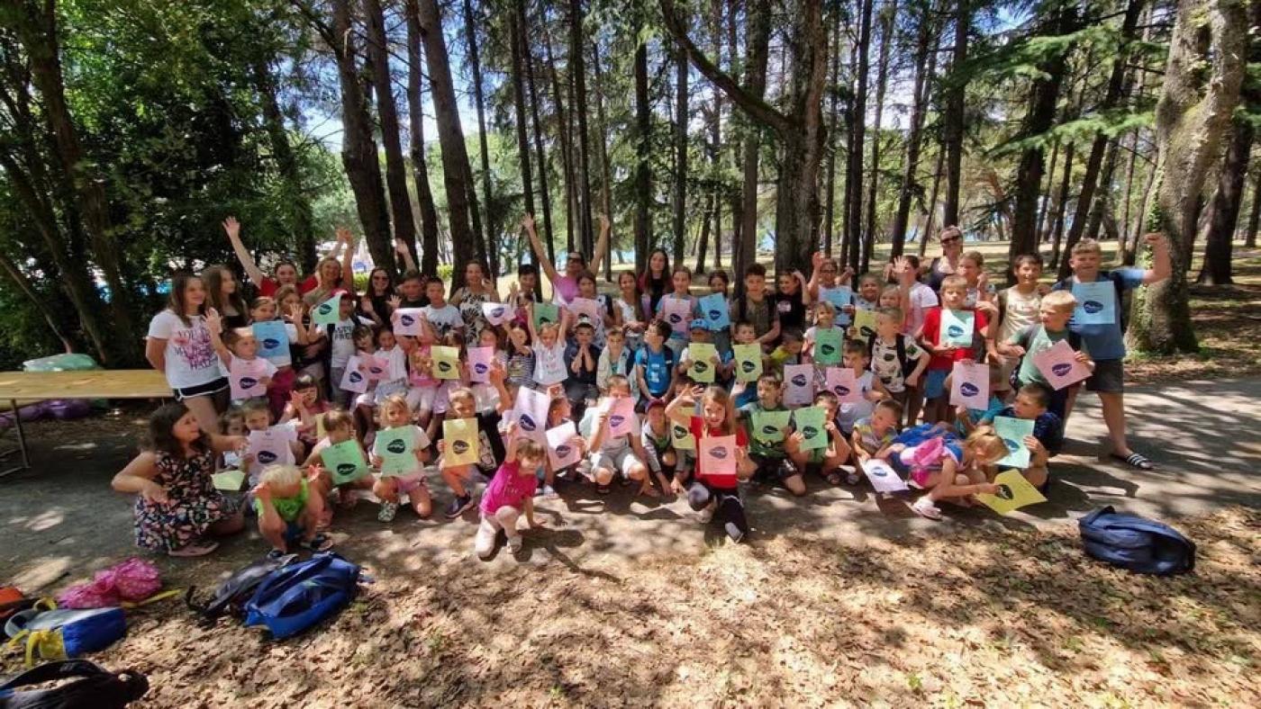  Završio ljetni kamp u organizaciji Općine Tinjan, čak 71 dijete uživalo je u plivanju i druženju