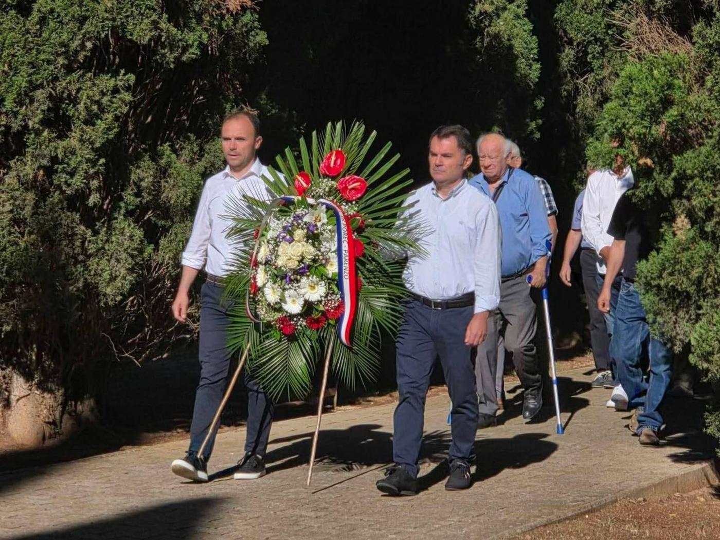 POREČ: Obilježavanje uoči Dana pobjede i domovinske zahvalnosti i Dana hrvatskih branitelja