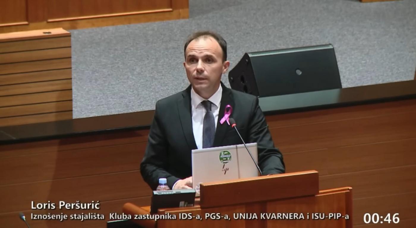 Peršurić u Saboru povodom Mjeseca ružičaste vrpce: “Mjesto gdje živimo ne smije određivati kvalitetu liječenja”