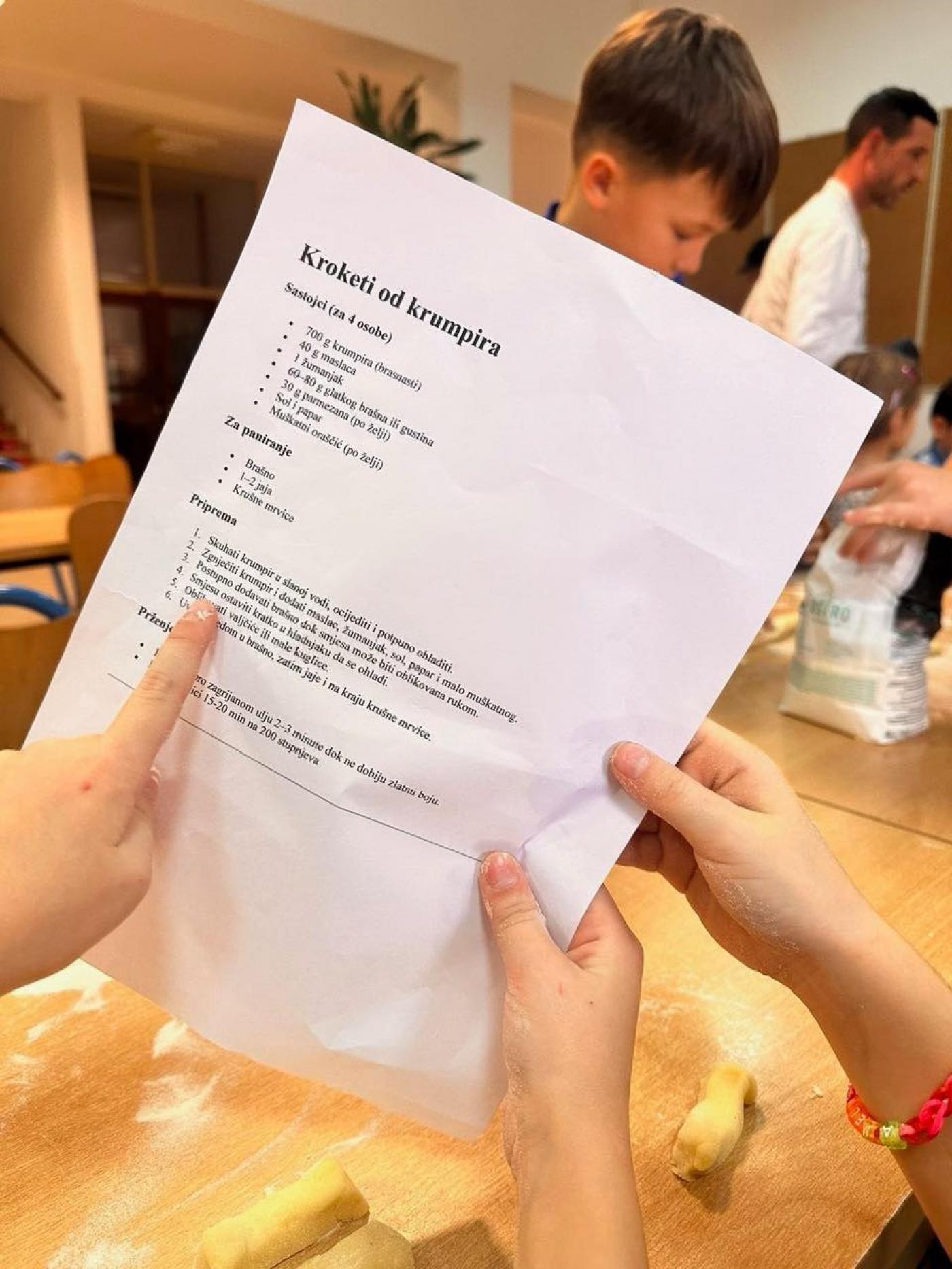 Radionica u OŠ Jože Šuran: Mali kuhari u akciji – valorizacija ekološkog grampera kroz školske recepte