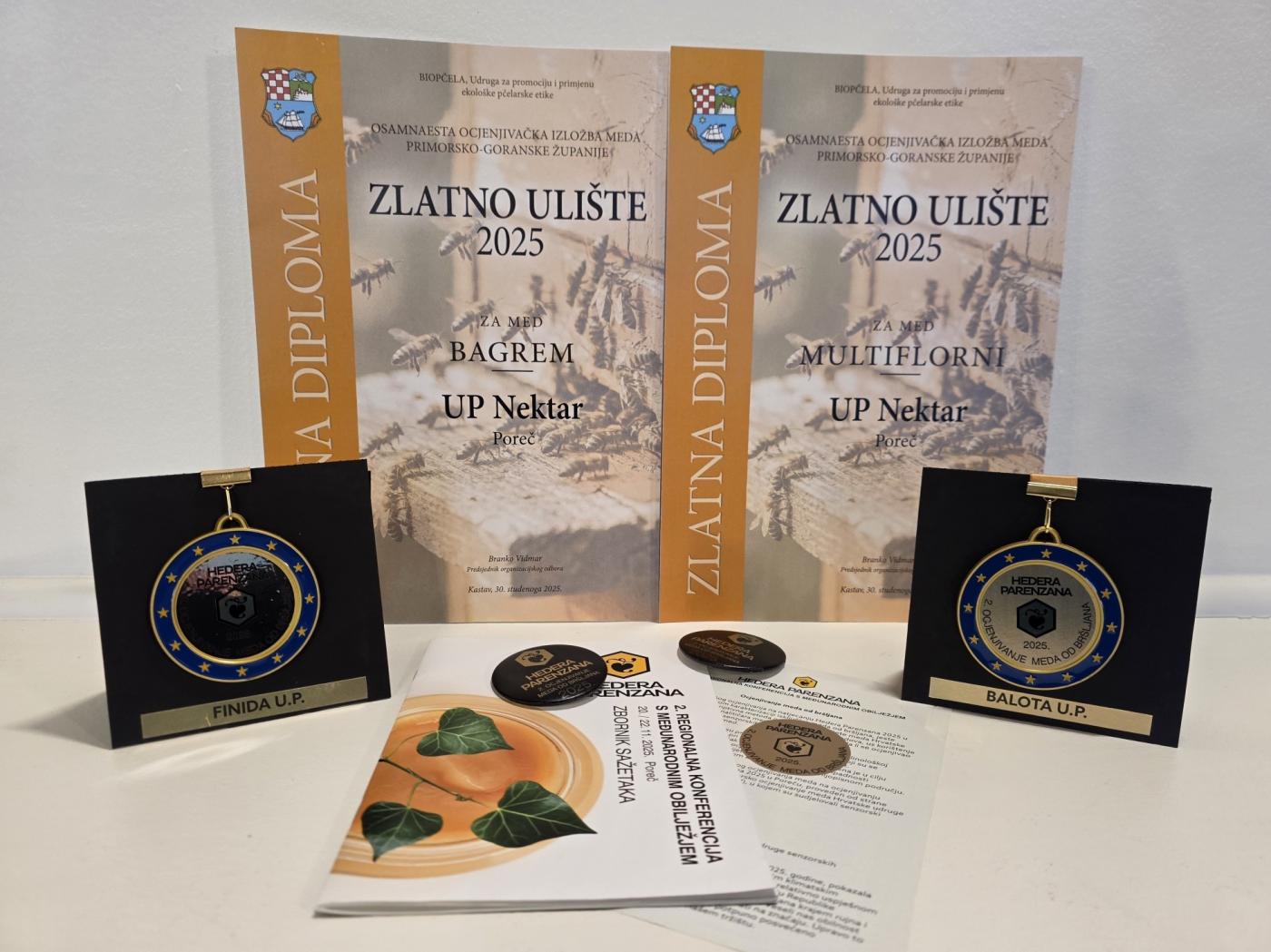 Porečki urbani pčelinjaci lani obilovali medom, a okrunjeni i zlatnim medaljama