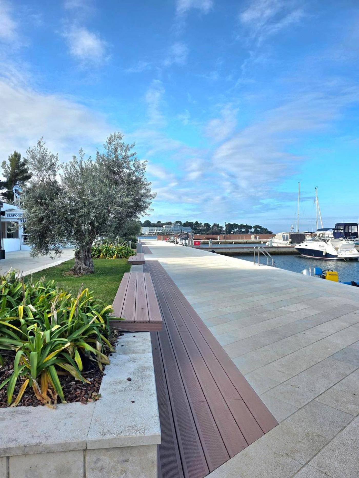 POREČ: Nakon marine, na red dolazi i uređenje dijela gradske rive od Općinskog suda do izvlačilišta