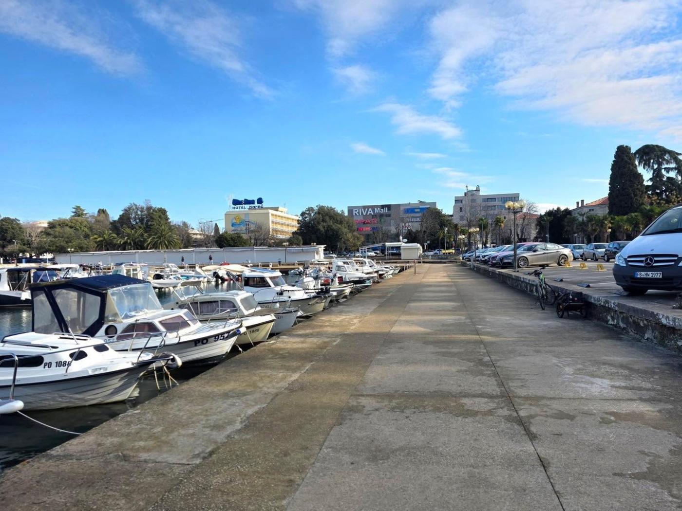 POREČ: Nakon marine, na red dolazi i uređenje dijela gradske rive od Općinskog suda do izvlačilišta