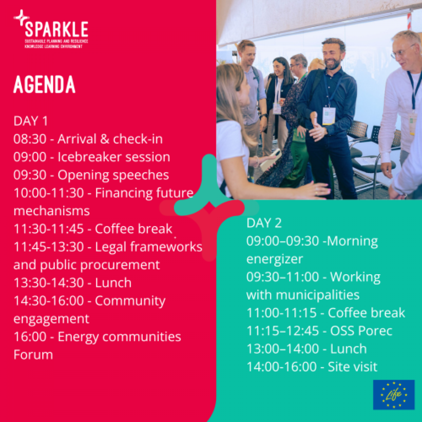 Poreč: Jedan od pet europskih edukacijskih centara u području razvoja i provedbe Planova prijelaza na čistu energiju – U tijeku su prijave za Gradove i Općine za pohađanje besplatnih SPARKLE škola