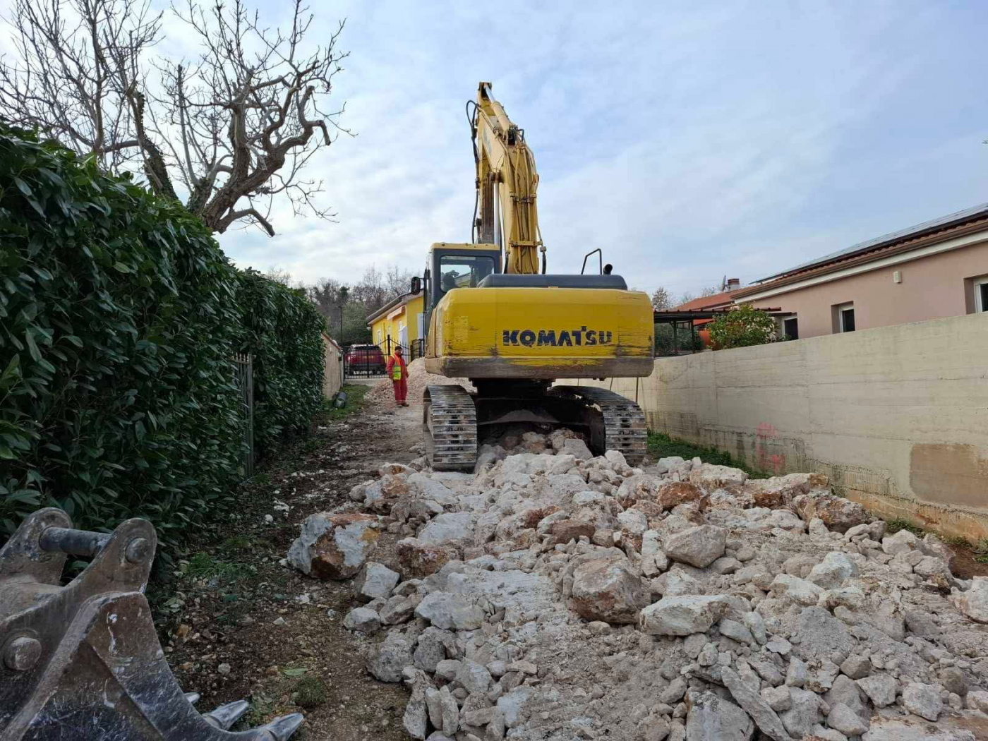 Odvodnja Poreč: gradi se kanalizacijska mreža u naselju Montižana