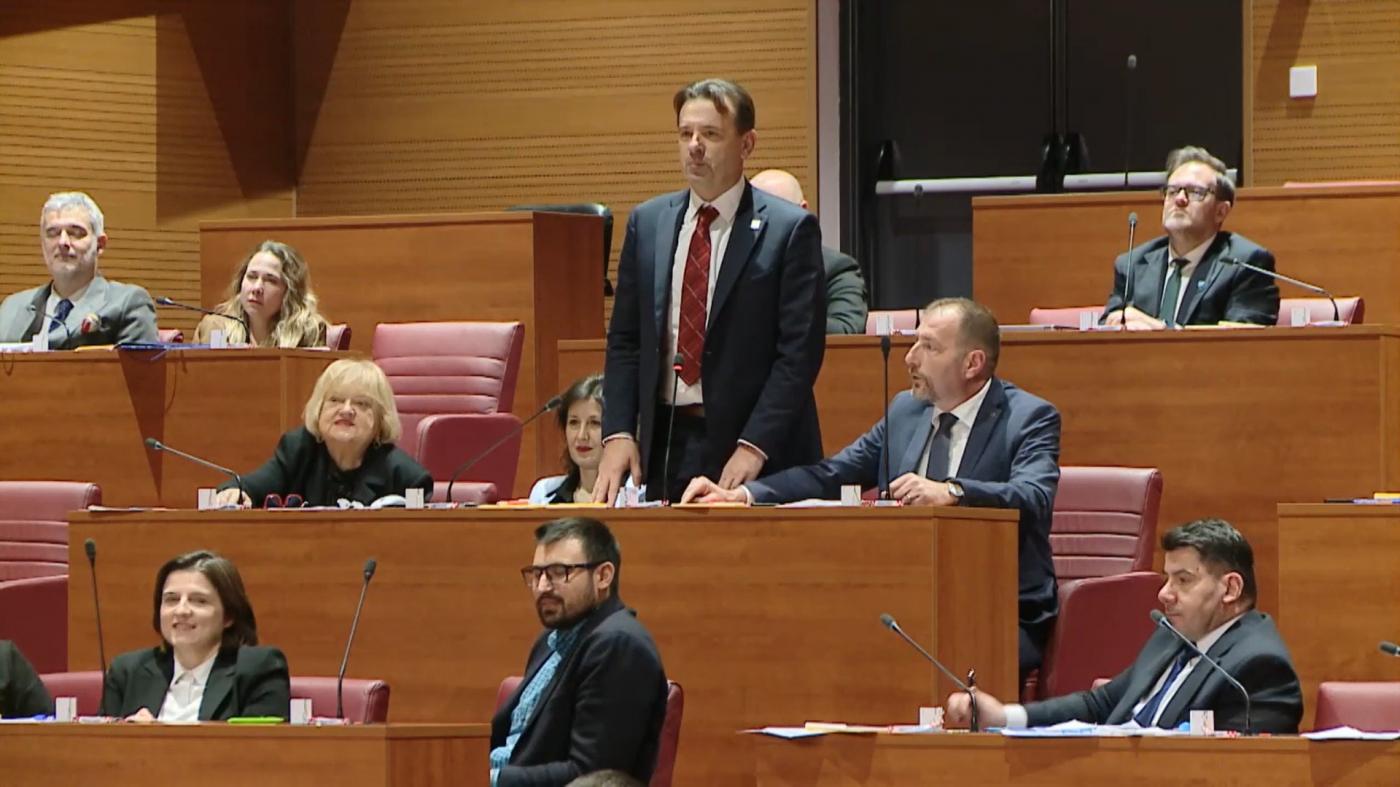 Anteo Milos polaganjem prisege postao novi saborski zastupnik IDS-a