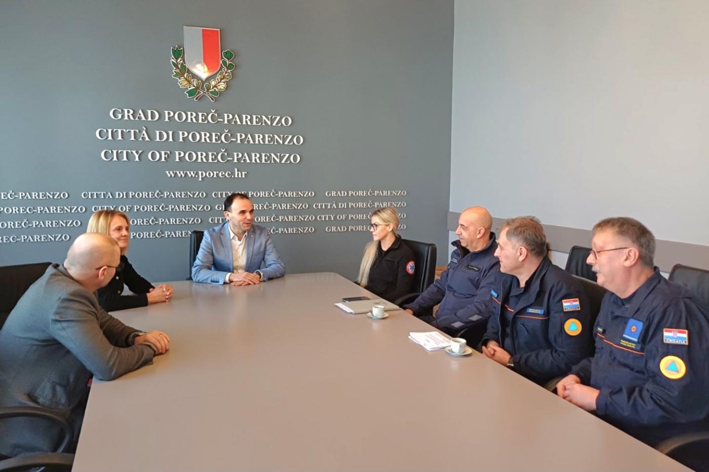 POREČ: prijem uoči obilježavanja Europskog dana 112