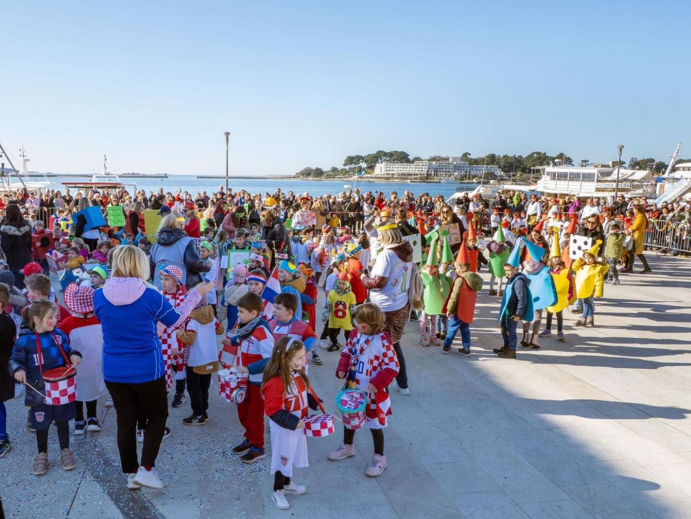 POREČ: utorak ujutro uz Dječji karneval na rivi
