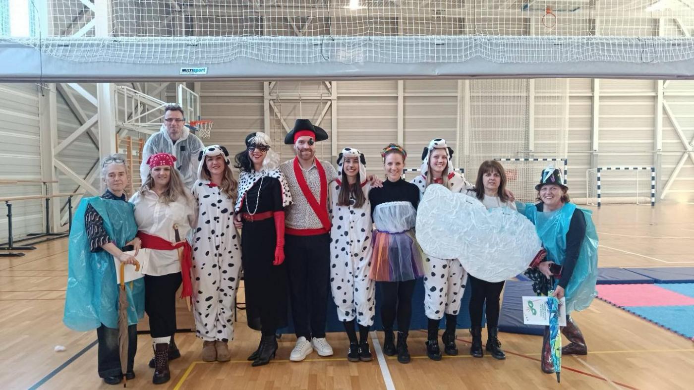 Maškarani dan u OŠ Finida