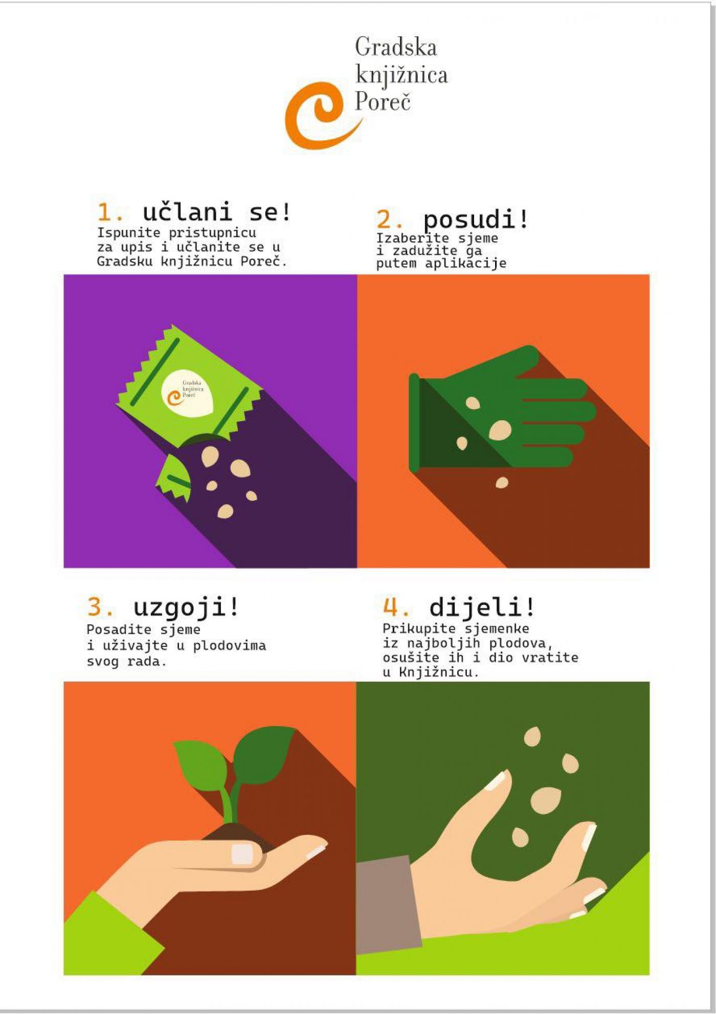 U porečkoj knjižnici od sada možete posuditi i autohtono sjemenje za svoj vrt!