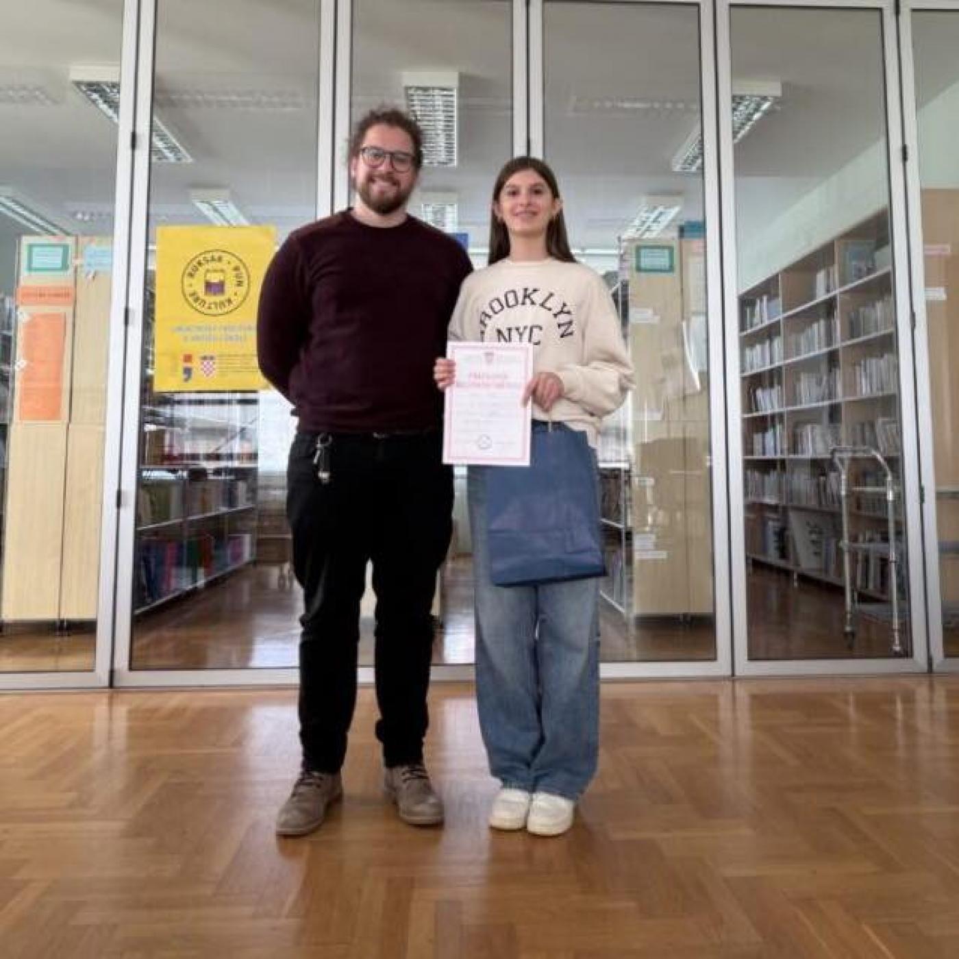 Veliki uspjeh OŠ Tar-Vabriga na Županijskom natjecanju iz njemačkog jezika: Alani Šabić osvojila prvo mjesto