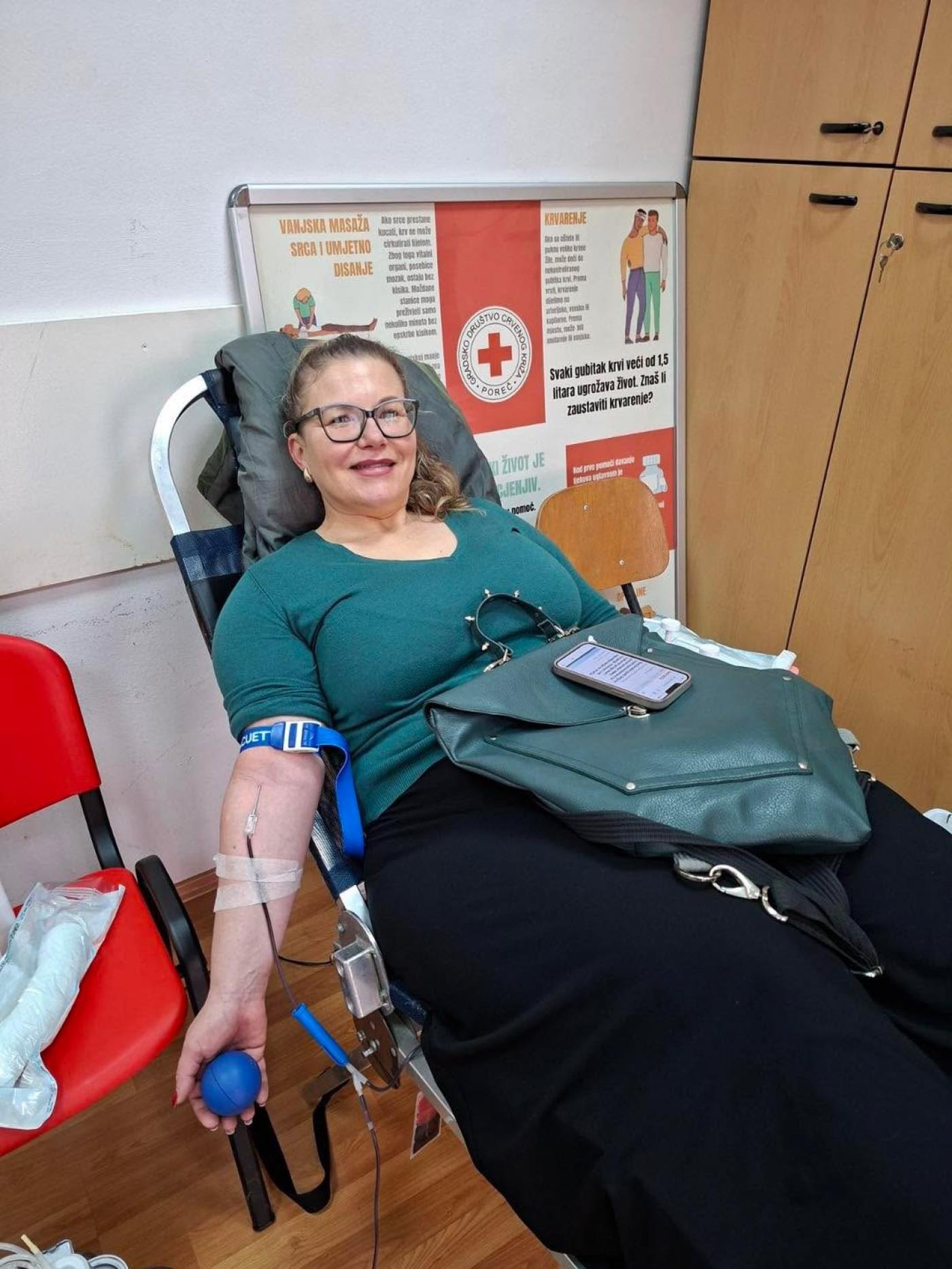 Akcija darivanja krvi u Poreču: prikupljena 51 doza, troje darovalo prvi put