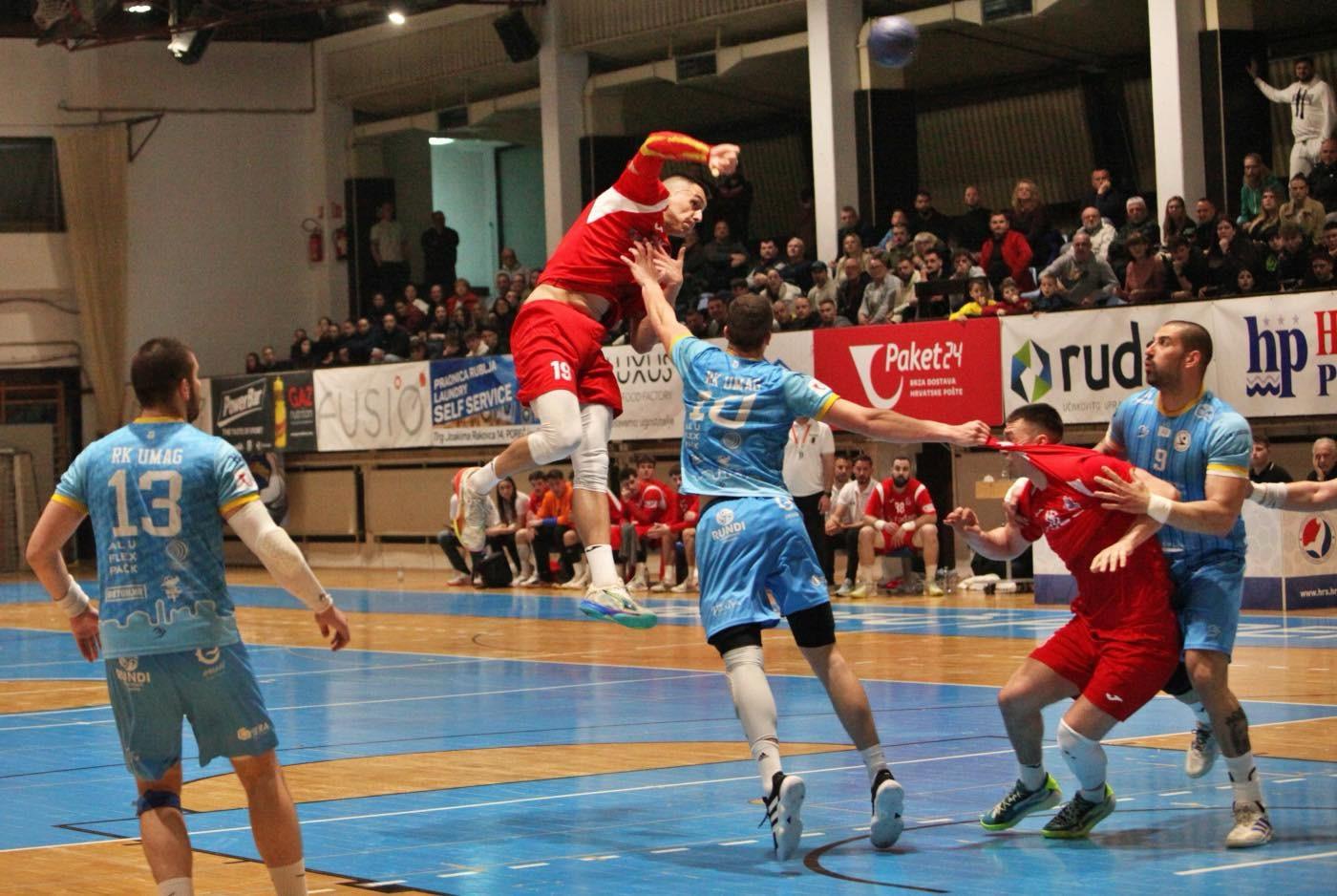 RK Poreč: Poreč slavio u istarskom derbiju protiv Umaga u 4. kolu Lige za ostanak