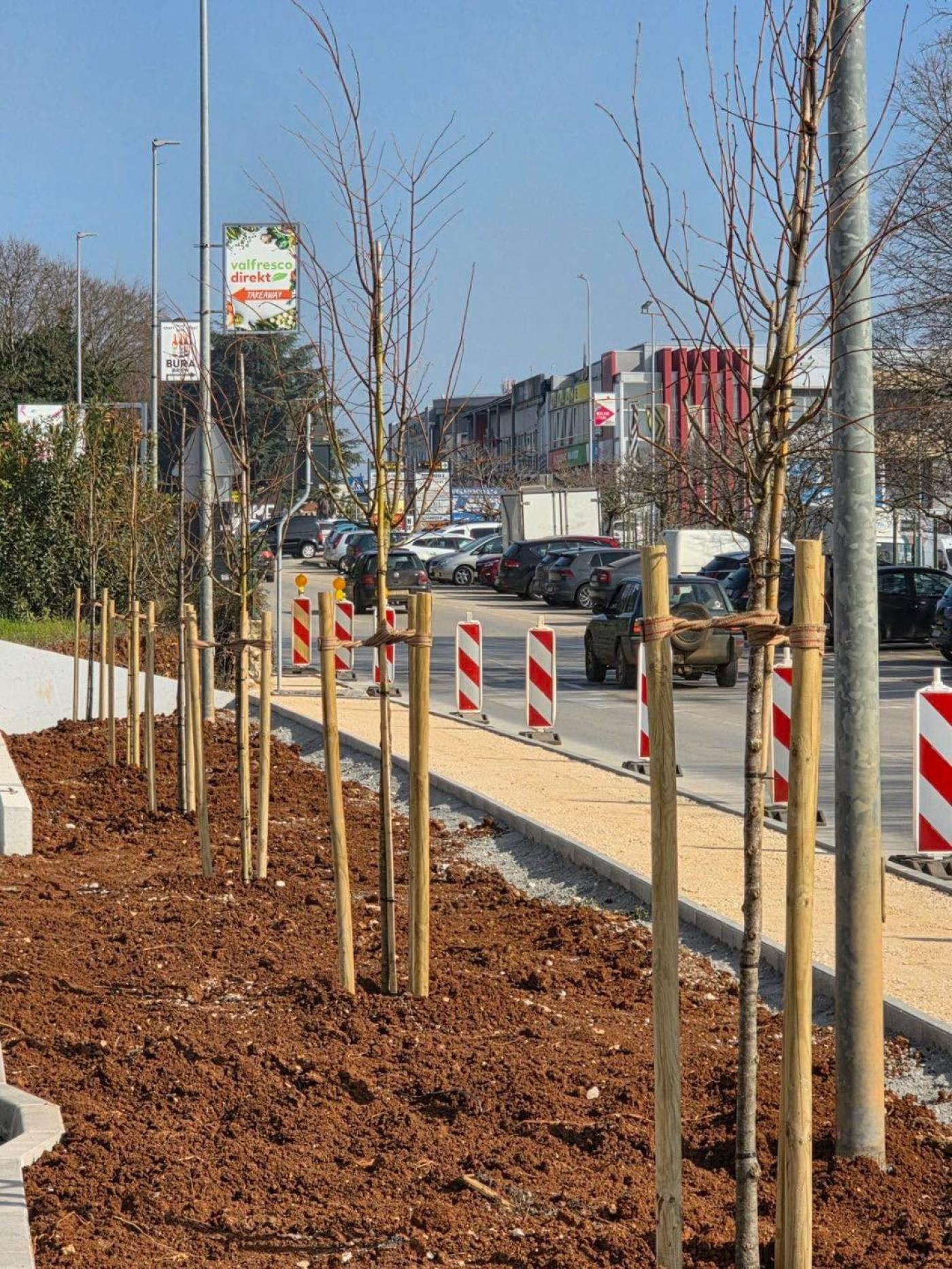 Nove stablašice uz prometnice u zoni Facinka