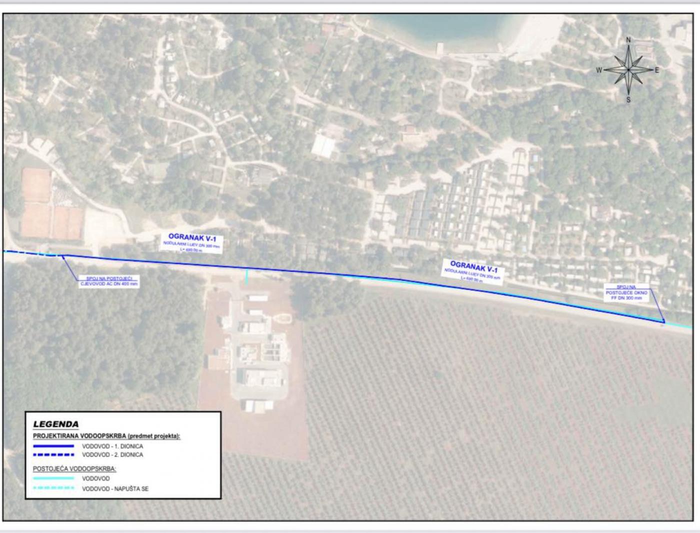Početak radova na izgradnji objekta “Magistralni cjevovod Lanterna - Zub - 1. dionica”