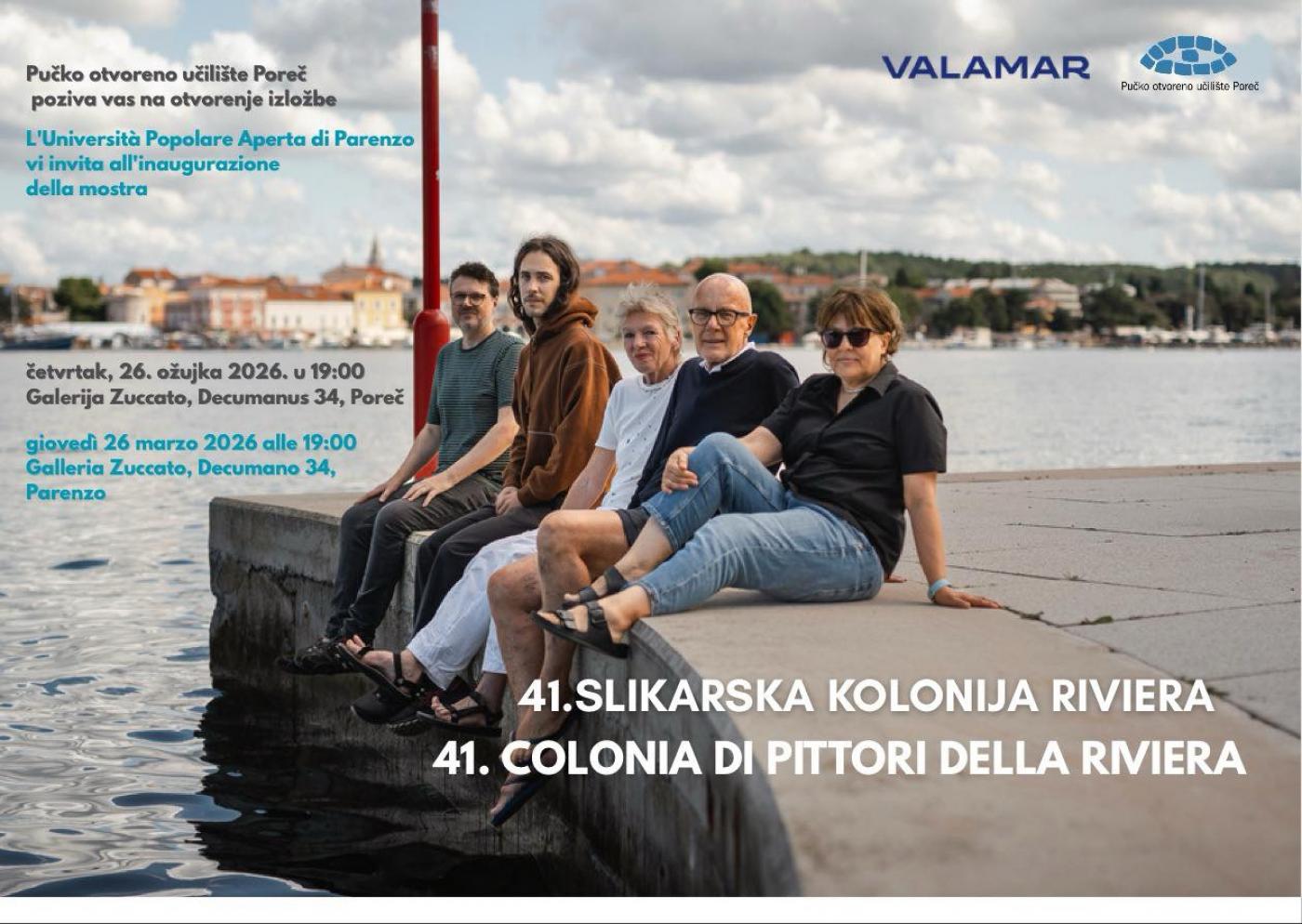 Otvorenje izložbe 41. Slikarske kolonije Riviera