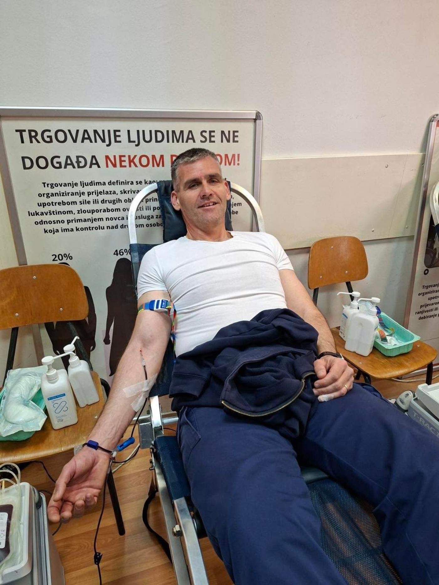 Iizvješće sa jučerašnje akcije darivanja krvi