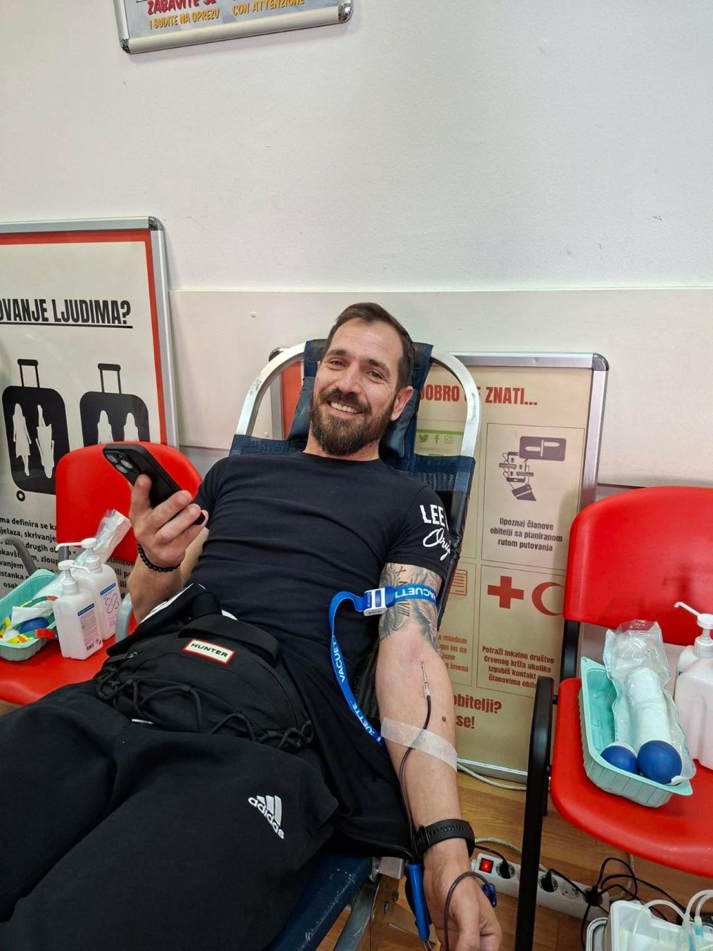 Iizvješće sa jučerašnje akcije darivanja krvi