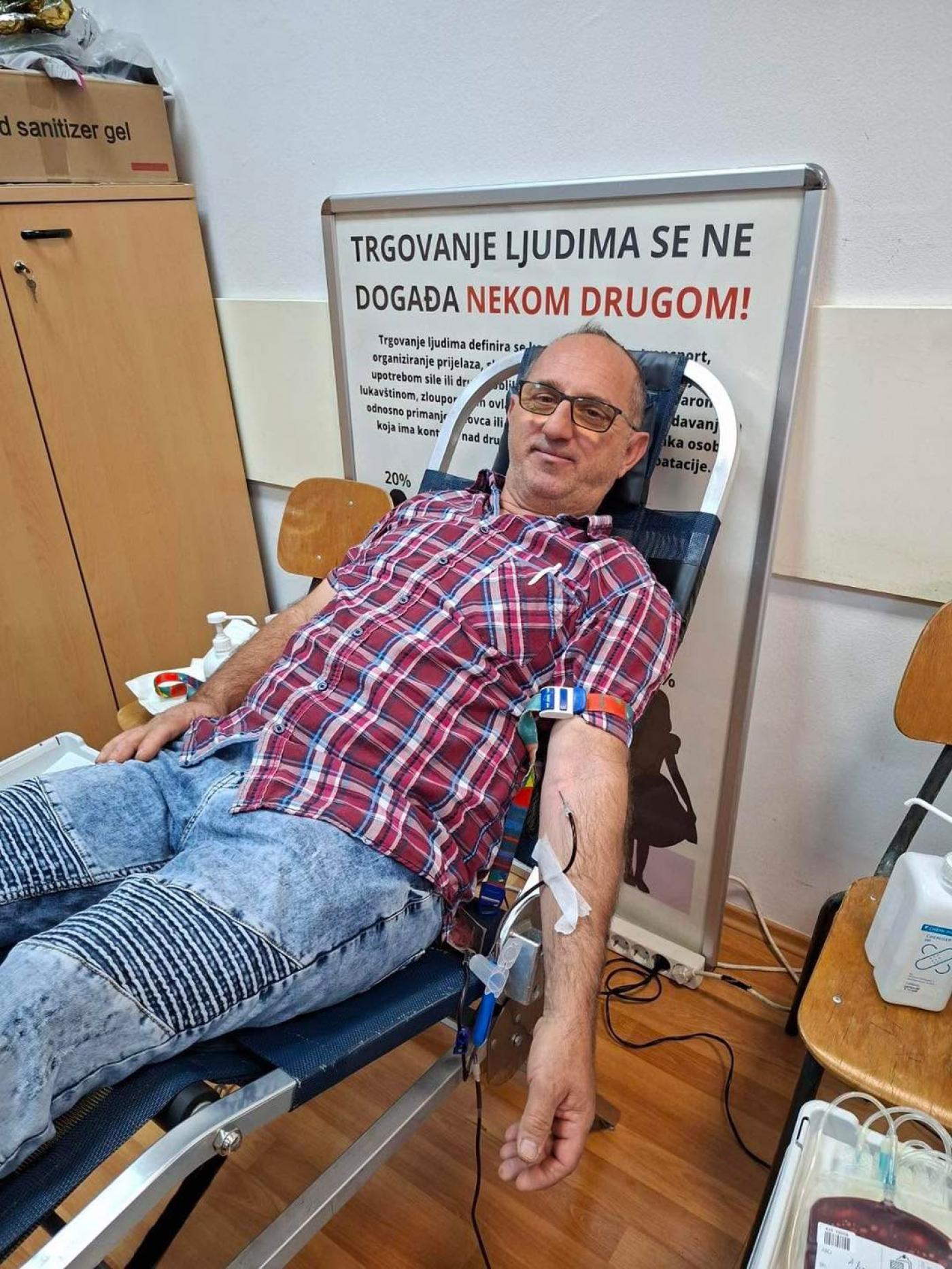 Iizvješće sa jučerašnje akcije darivanja krvi