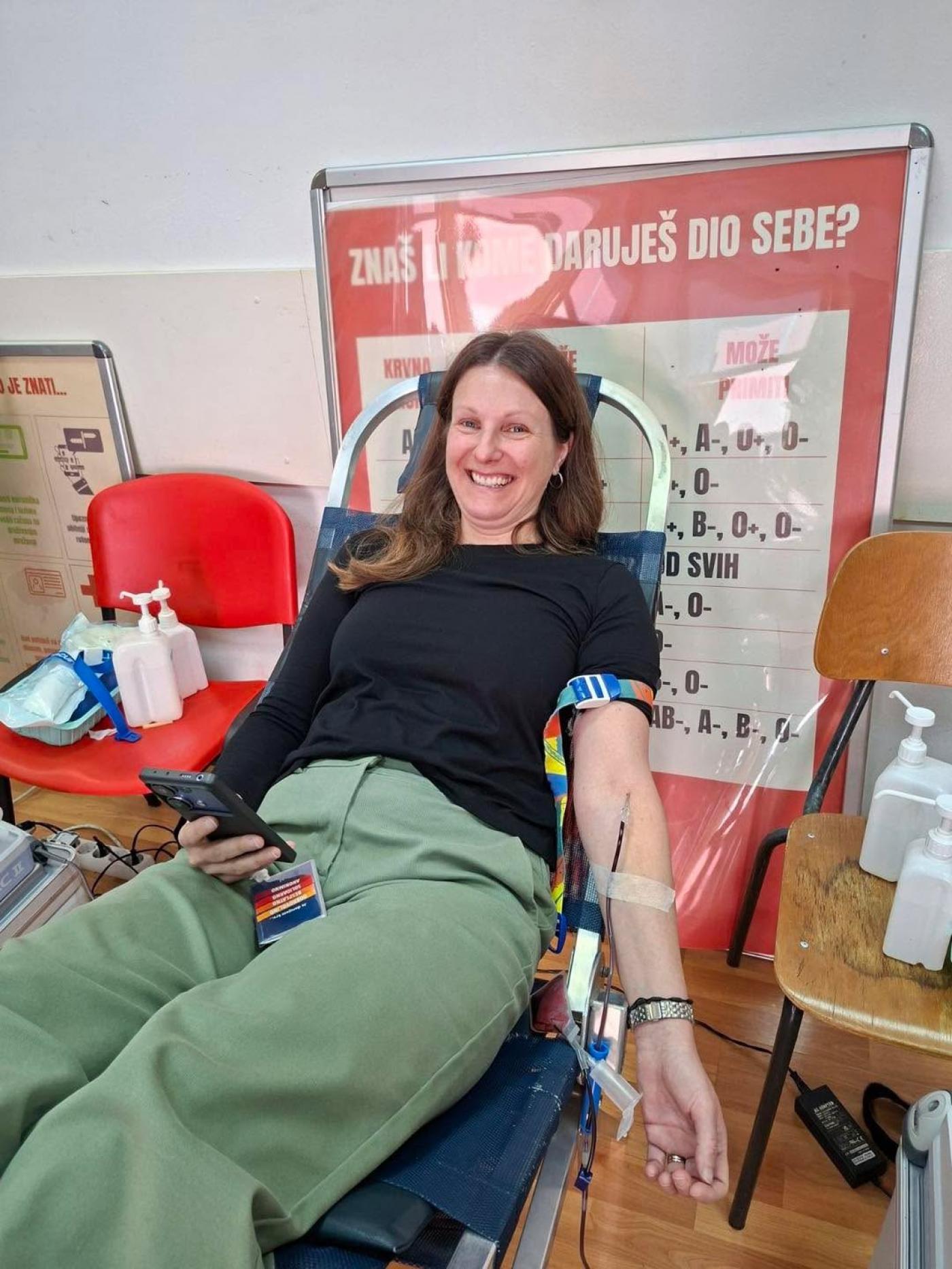 Iizvješće sa jučerašnje akcije darivanja krvi