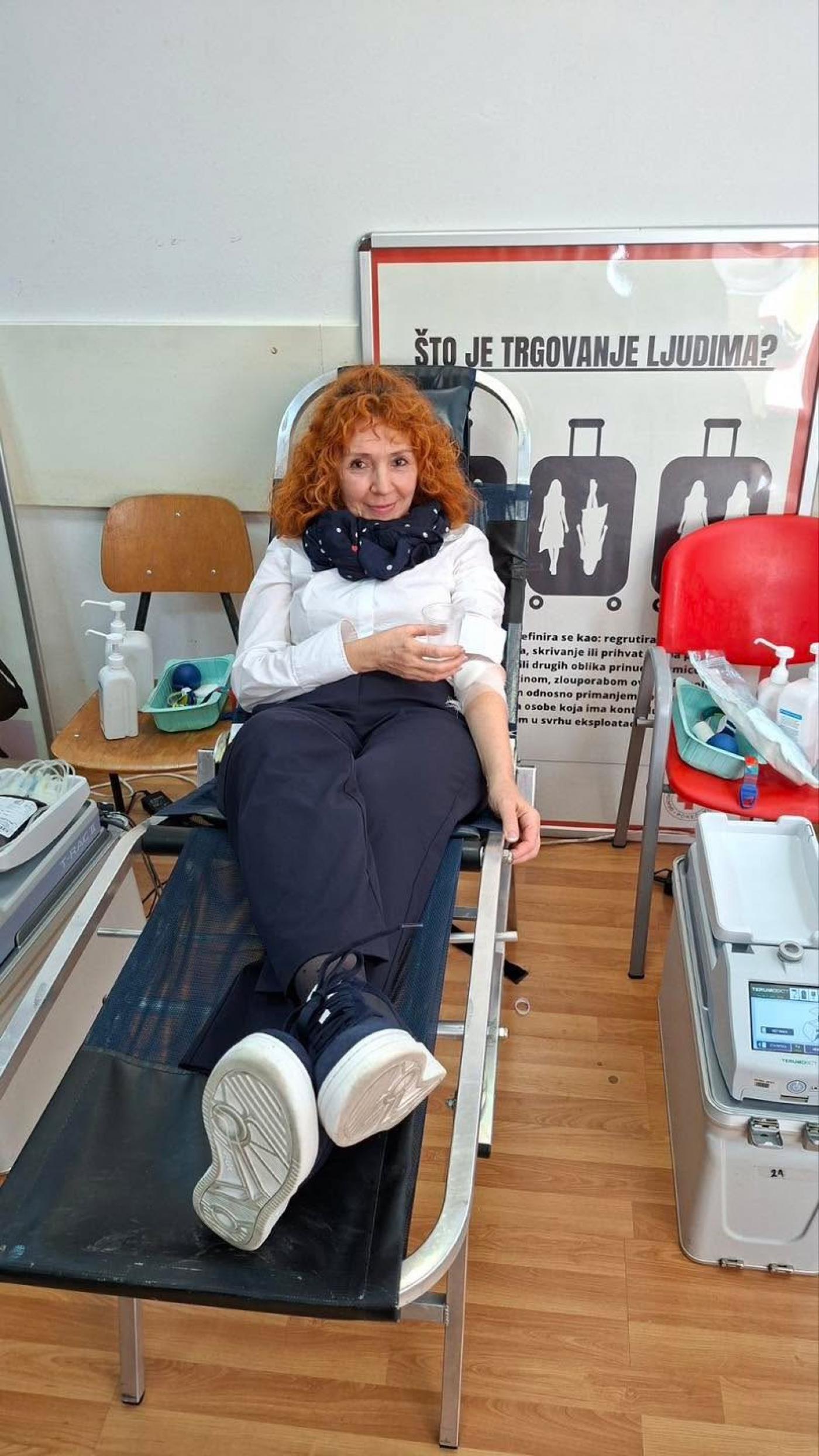 Iizvješće sa jučerašnje akcije darivanja krvi