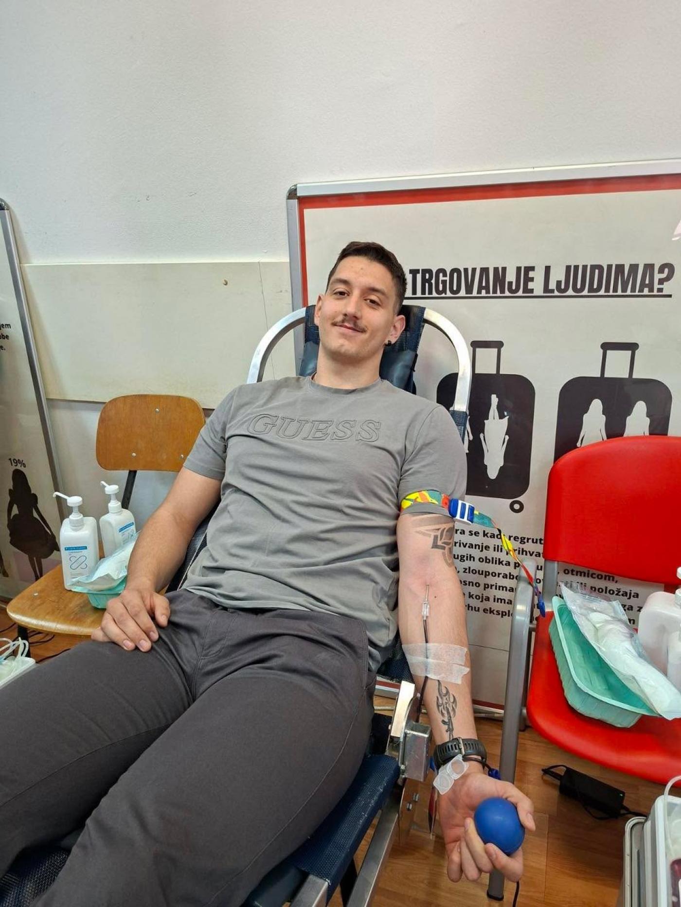 Iizvješće sa jučerašnje akcije darivanja krvi