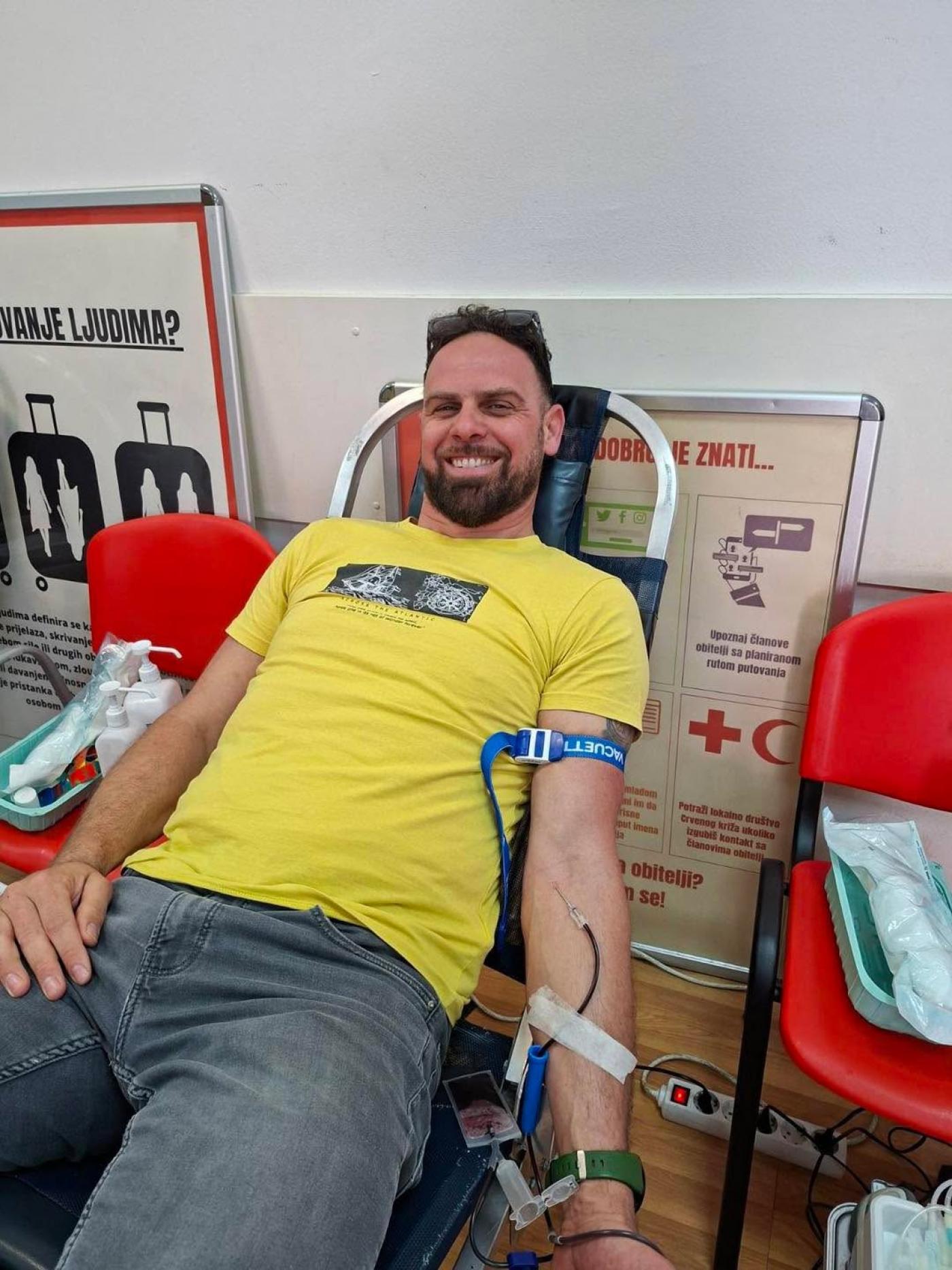 Iizvješće sa jučerašnje akcije darivanja krvi