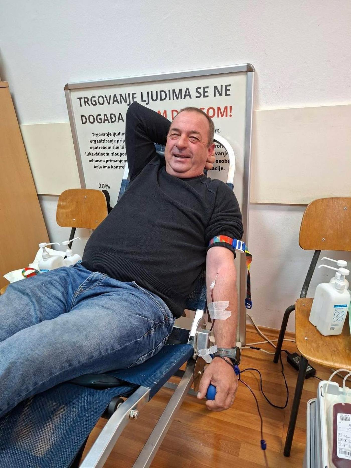 Iizvješće sa jučerašnje akcije darivanja krvi