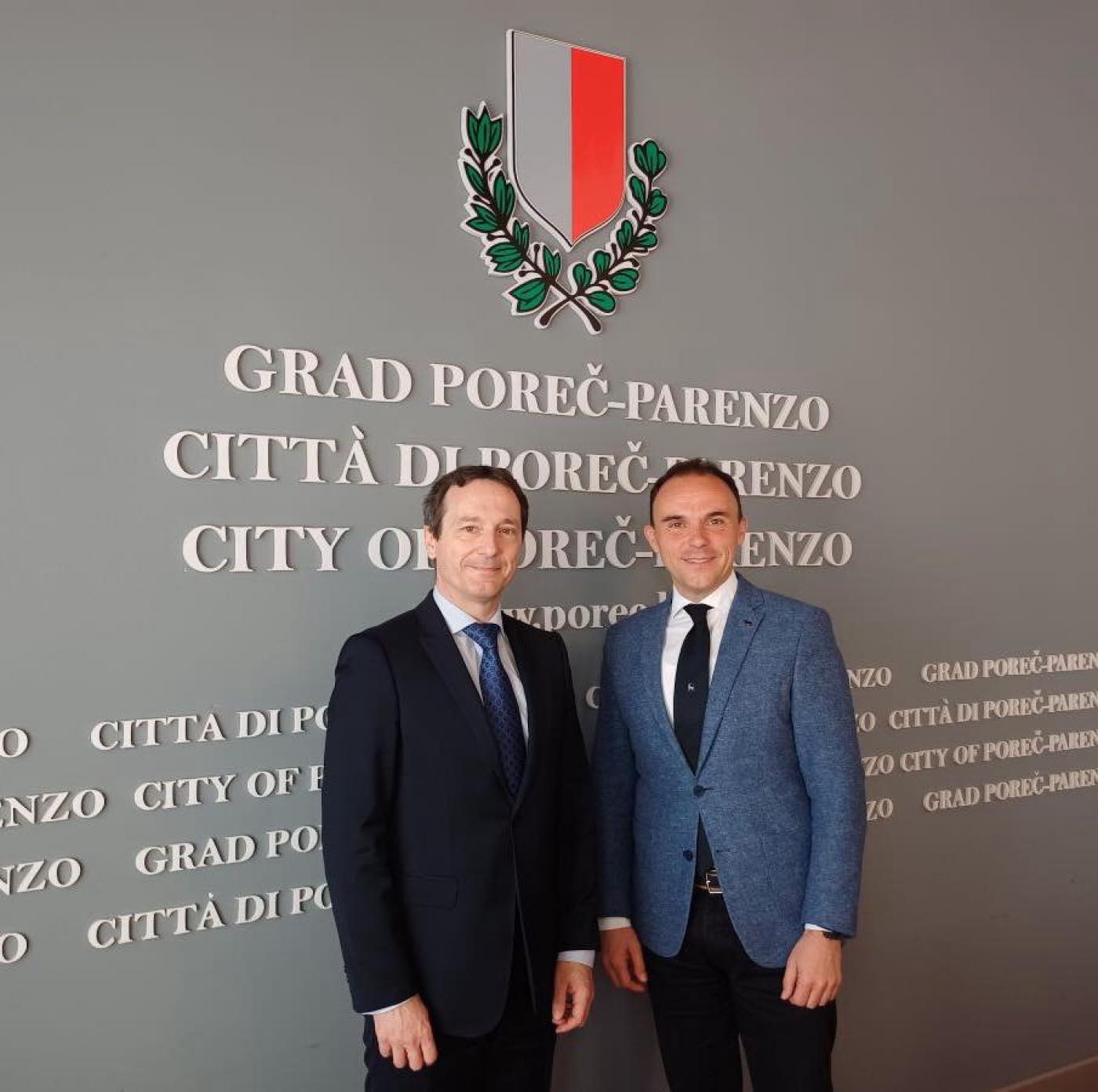 Gradonačelnik Peršurić primio francuskog veleposlanika Fieschia