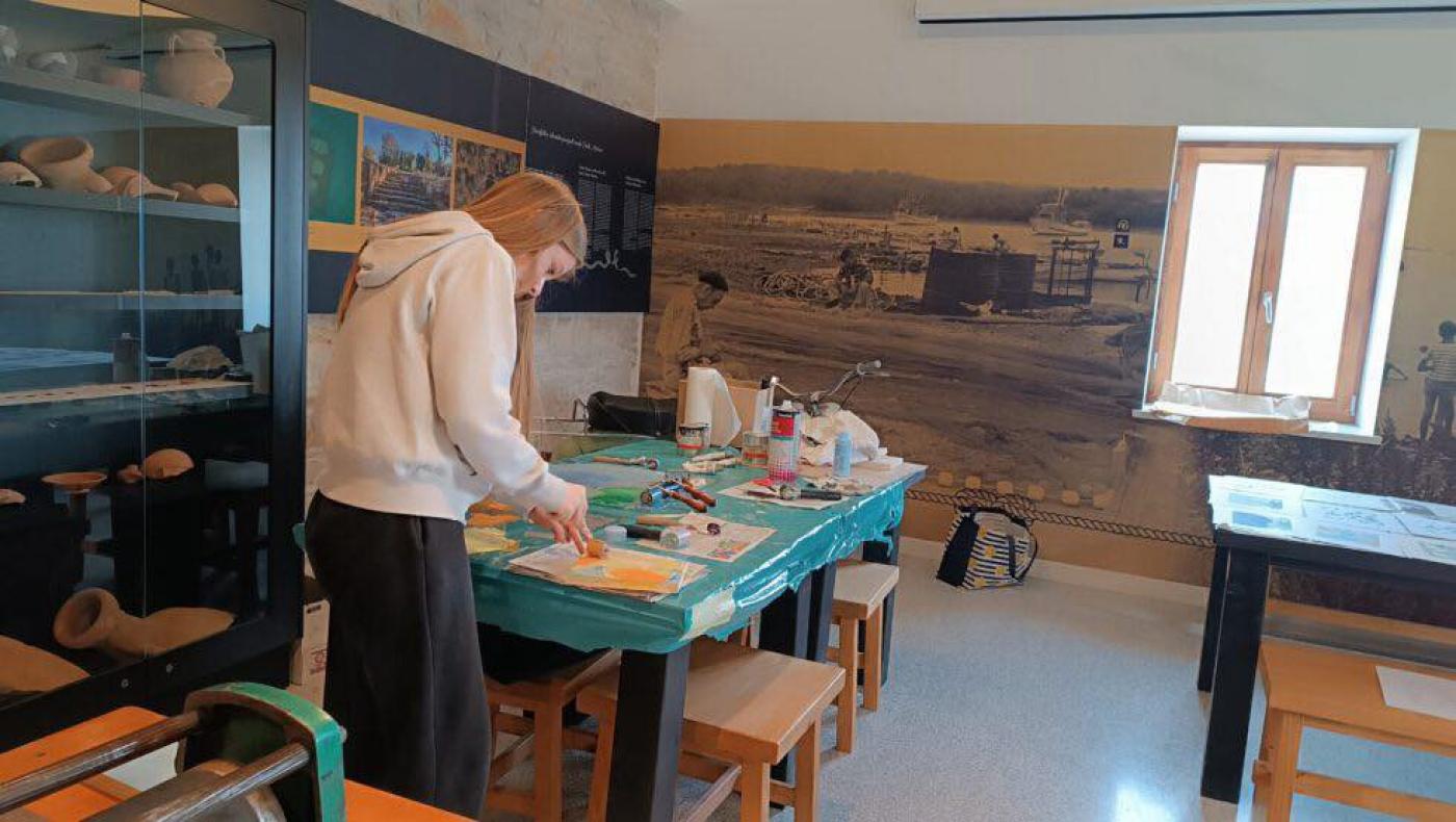 Mala škola xilografije u Santa Marini