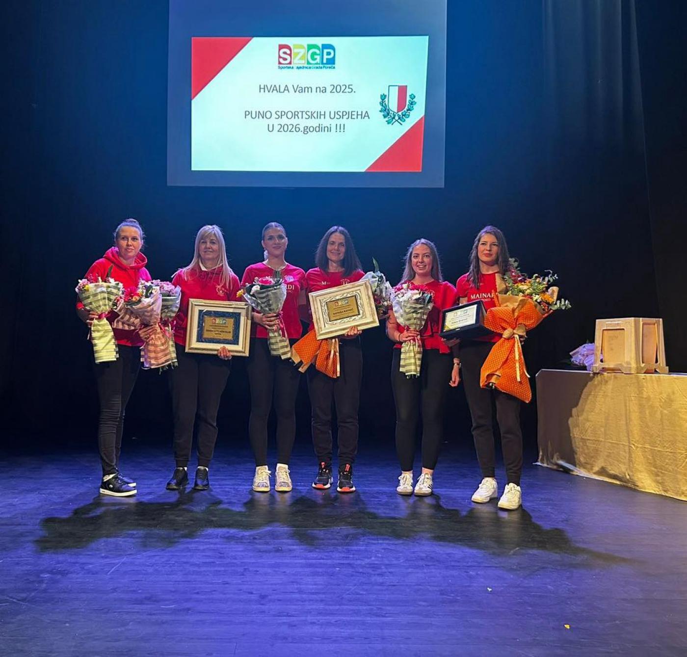 Veliki uspjesi ŽKK Istra Poreč na dodjeli sportskih nagrada