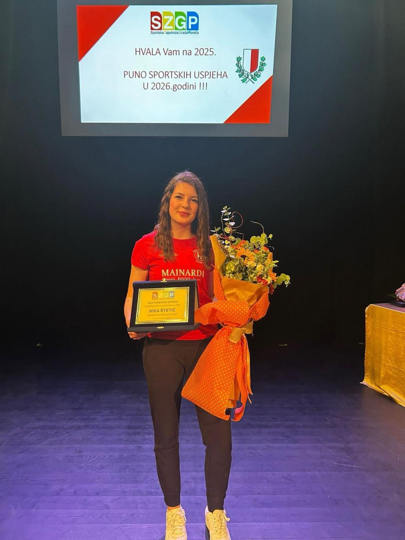 Veliki uspjesi ŽKK Istra Poreč na dodjeli sportskih nagrada
