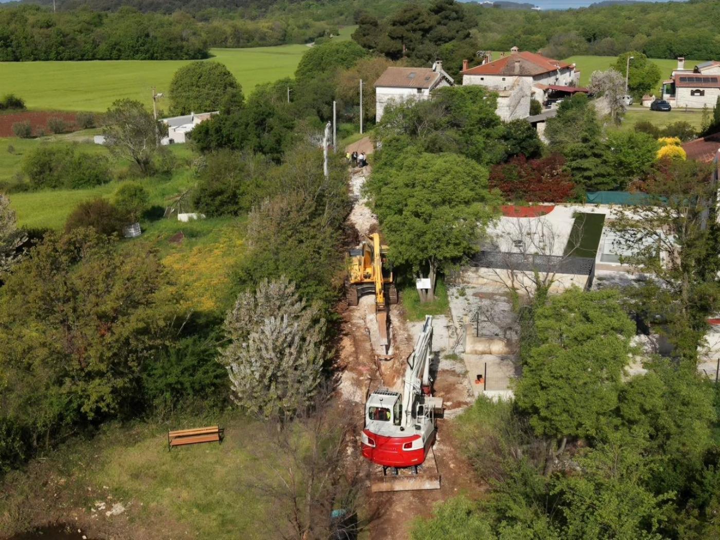 Započela izgradnja kanalizacijske mreže u naselju Stancija Bečić
