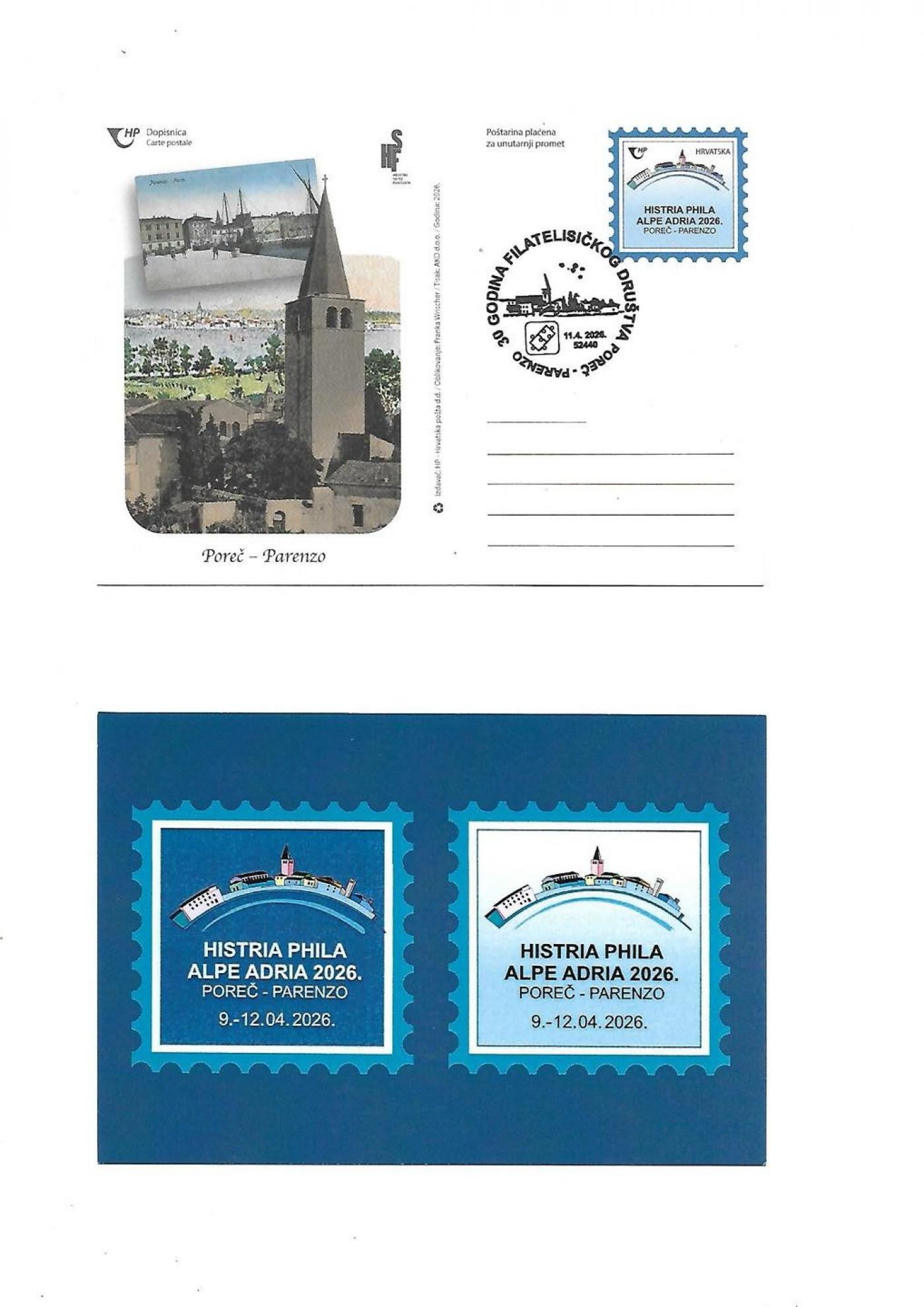 U Poreču održana međunarodna filatelistička izložba Histria Phila Alpe Adria 2026