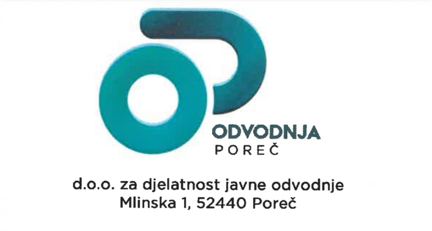 Odvodnja Poreč d.o.o. obaještava 