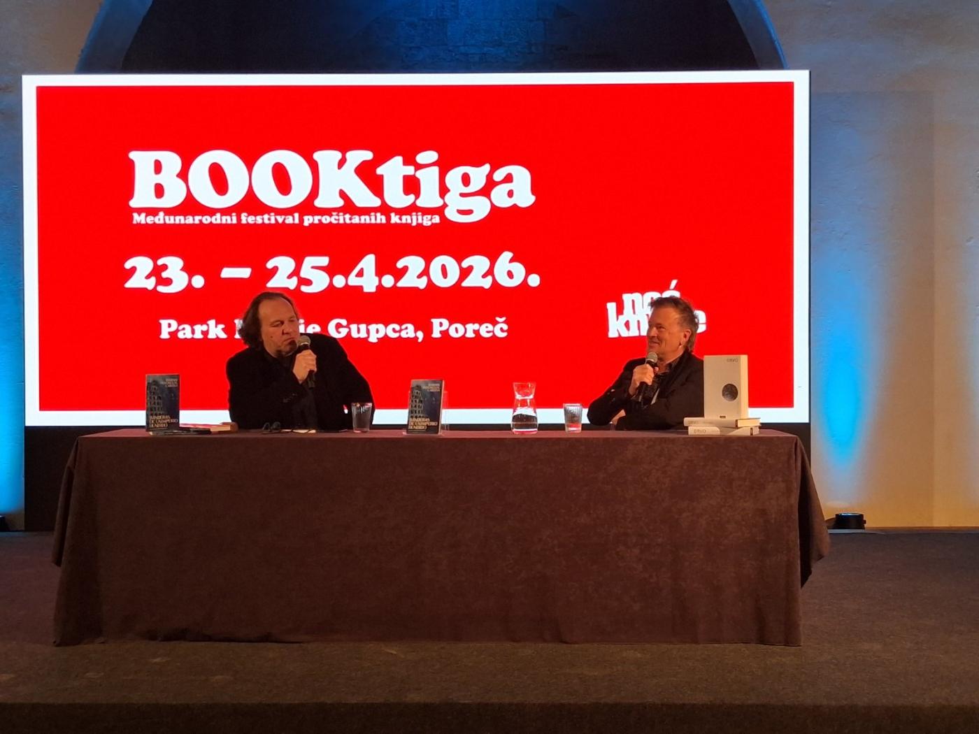 Gibonni u Istarskoj sabornici ostavio svoje "verse" i srce