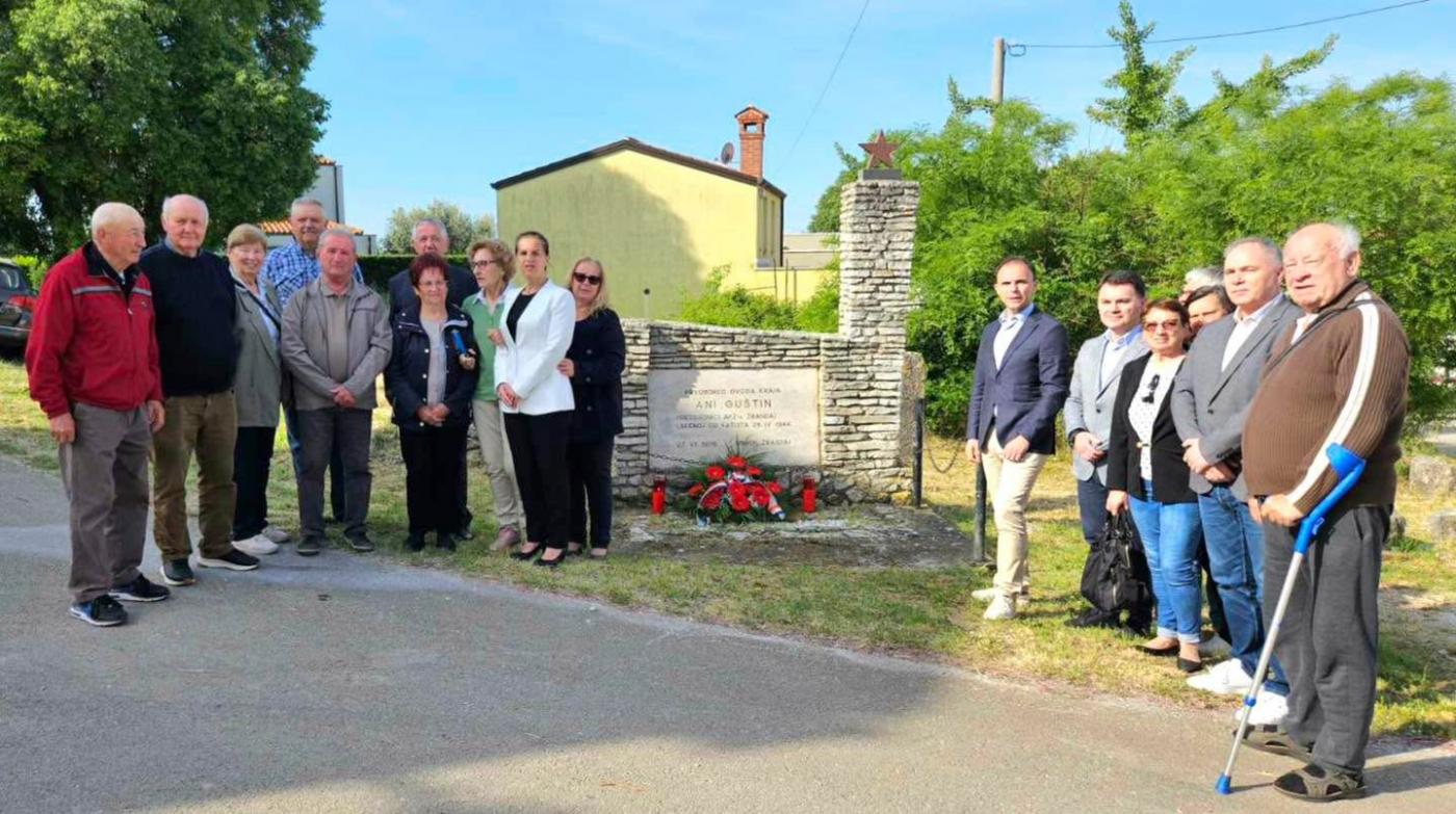 POREČ: U Radmanima obilježena 82. godišnjica pogibije Ane Guštin