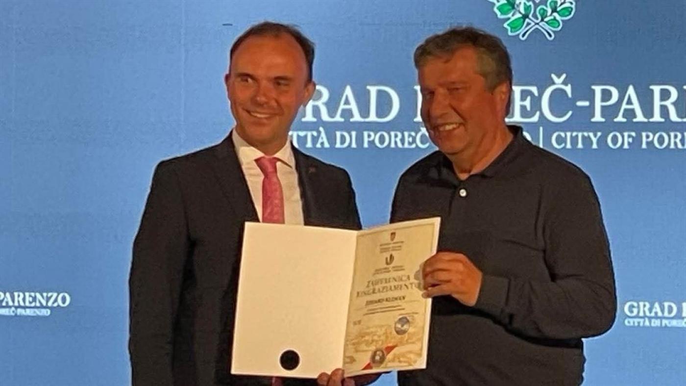 Svečano obilježen Dan Grada Poreča-Parenzo i dodijeljenja priznanja zaslužnim građanima