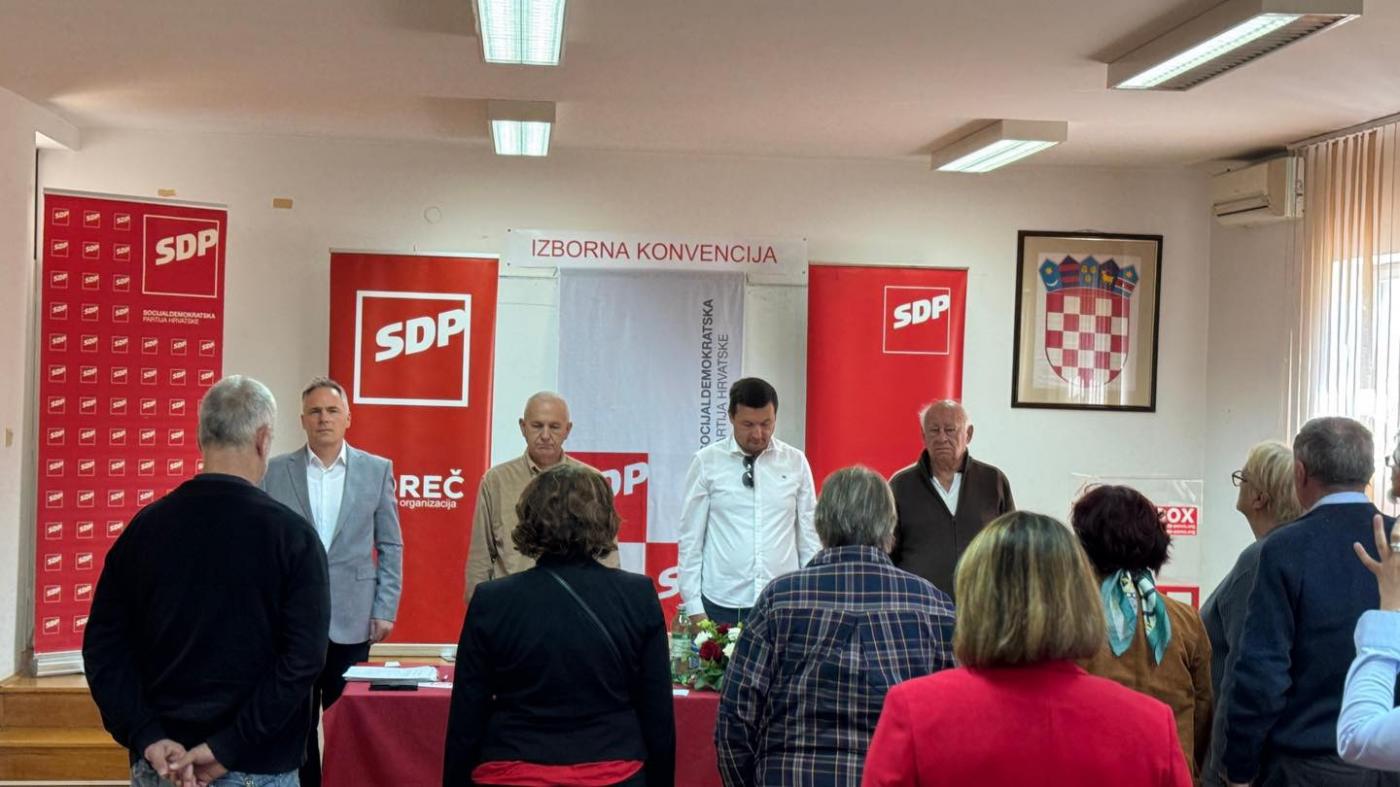 SDP Poreč dobio novo vodstvo: Aleksandar Kovač jednoglasno izabran za predsjednika
