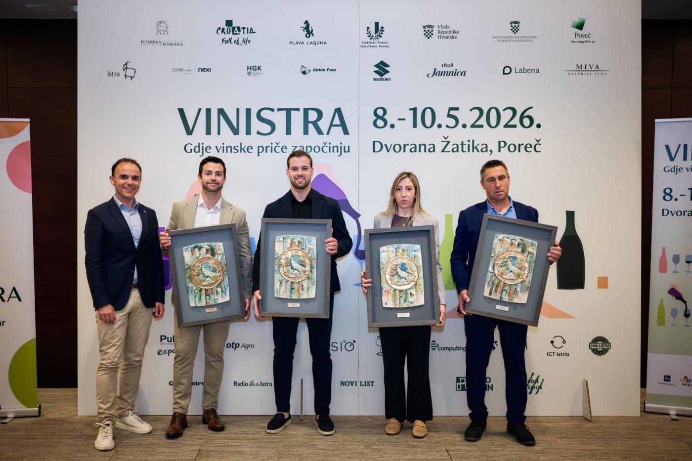 Poreč slavio vinske medalje, sutra se otvara 32. Vinistra