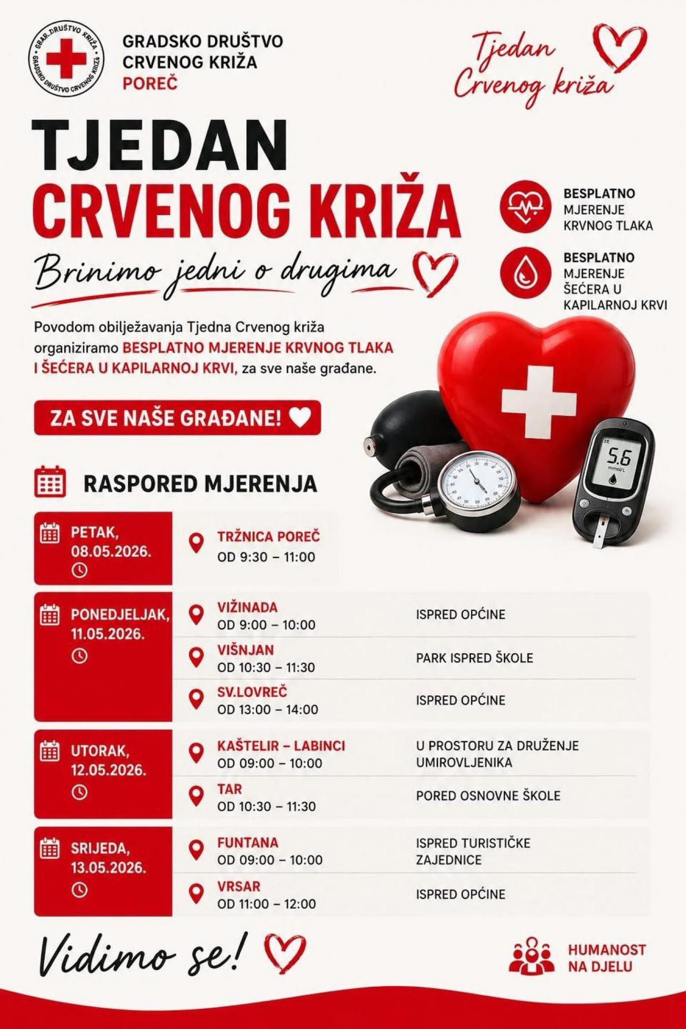 Mjerenje krvnog tlaka i šećera u kapilarnoj krvi