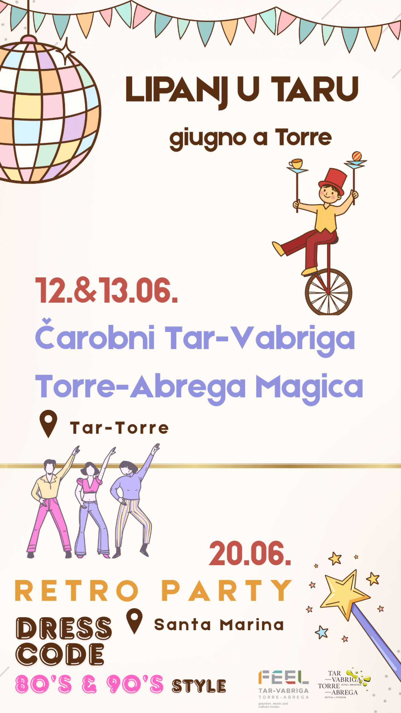 Čarobni lipanj u Taru i Vabrigi donosi festival i retro party
