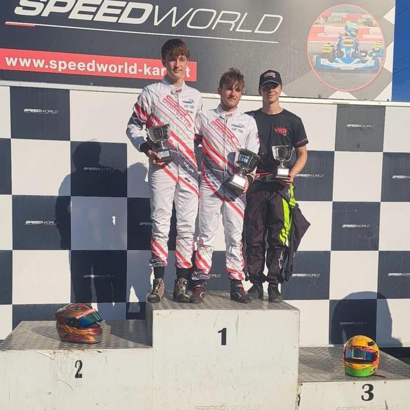 Alex Šćulac na postolju, osvaja 3. mjesto u SSC i 10. mjesto u FIA CEZ Karting Championship
