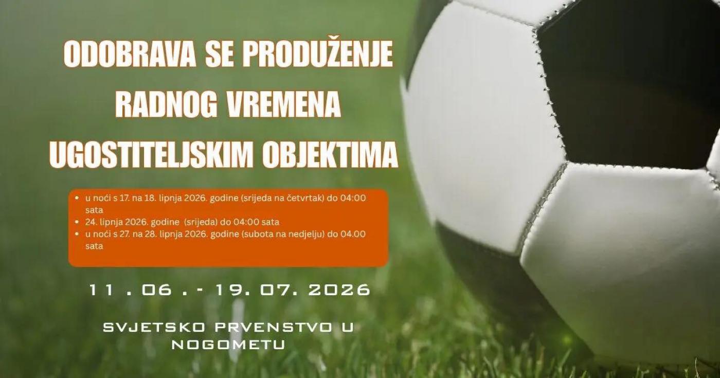 VRSAR: Produženo radno vrijeme ugostiteljskih objekata tijekom utakmica Hrvatske nogometne reprezentacije na Svjetskom prvenstvu