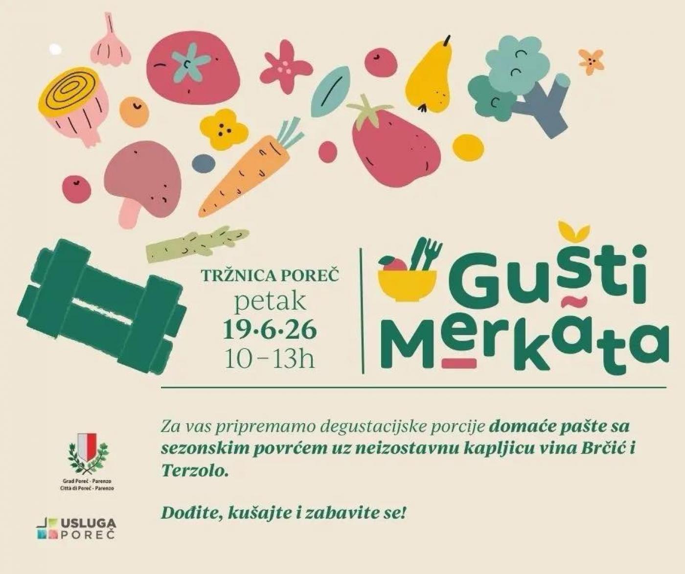 Petak na tržnici rezerviran je za novo izdanje Gušta Merkata