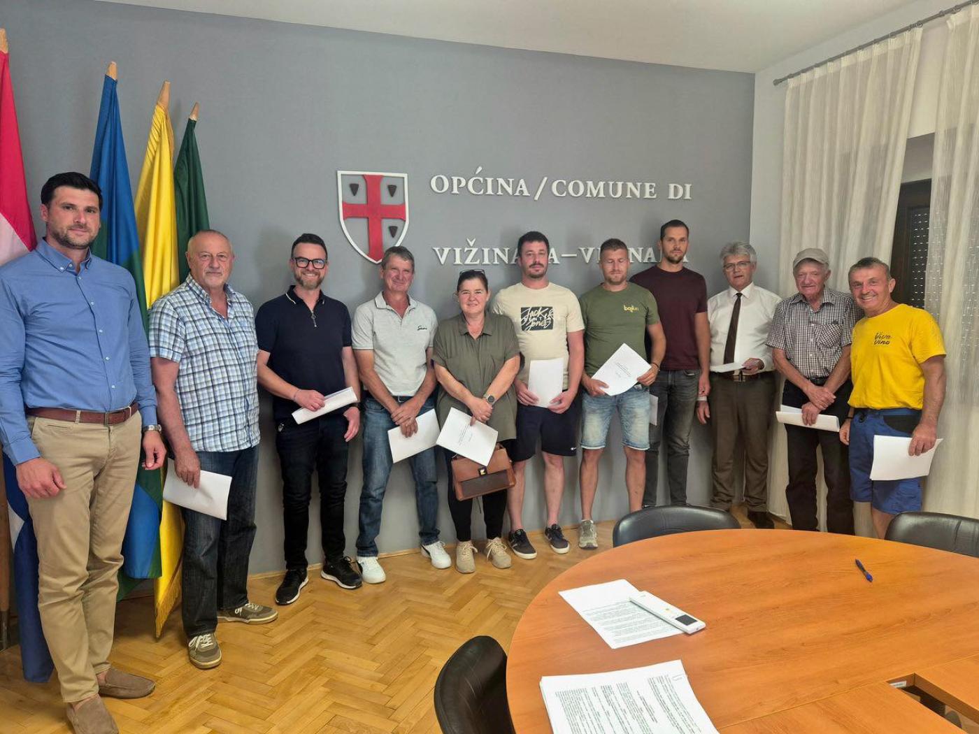 Općina Vižinada dodijelila potpore lokalnim poljoprivrednicima u iznosu od 16,5 tisuća eura