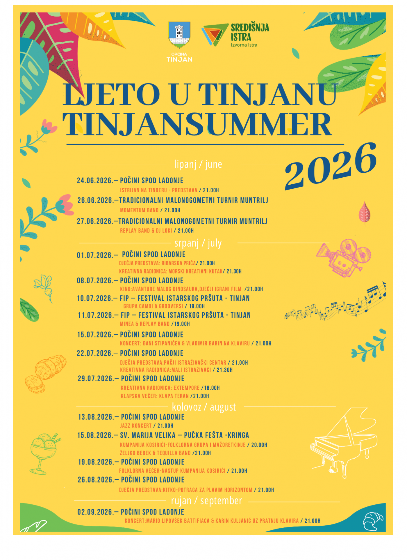 Predstavljeno „Ljeto u Tinjanu“ i Ljetni festival istarskog pršuta