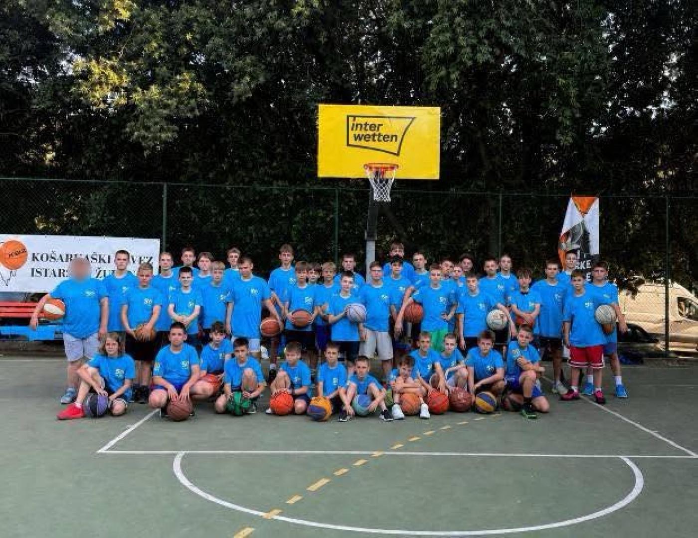 U Lanterni otvoren 5. Košarkaški kamp KK Poreč – u znaku 50. godišnjice kluba