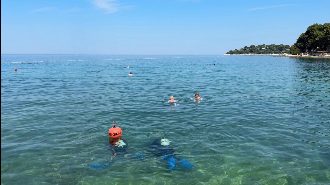 Izvrsna kakvoća mora za kupanje na cijeloj poreštini